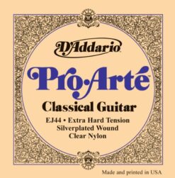 D'Addario EJ44 Pro-Arte Nylon Classical Guitar Strings, Extra Hard Tension
